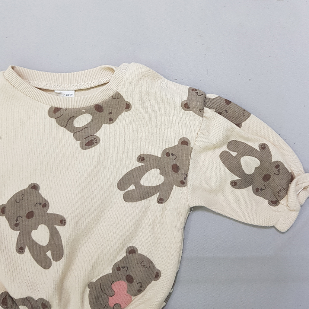 پلیور دخترانه 30058 سایز 1 تا 24 ماه مارک lc waikiki