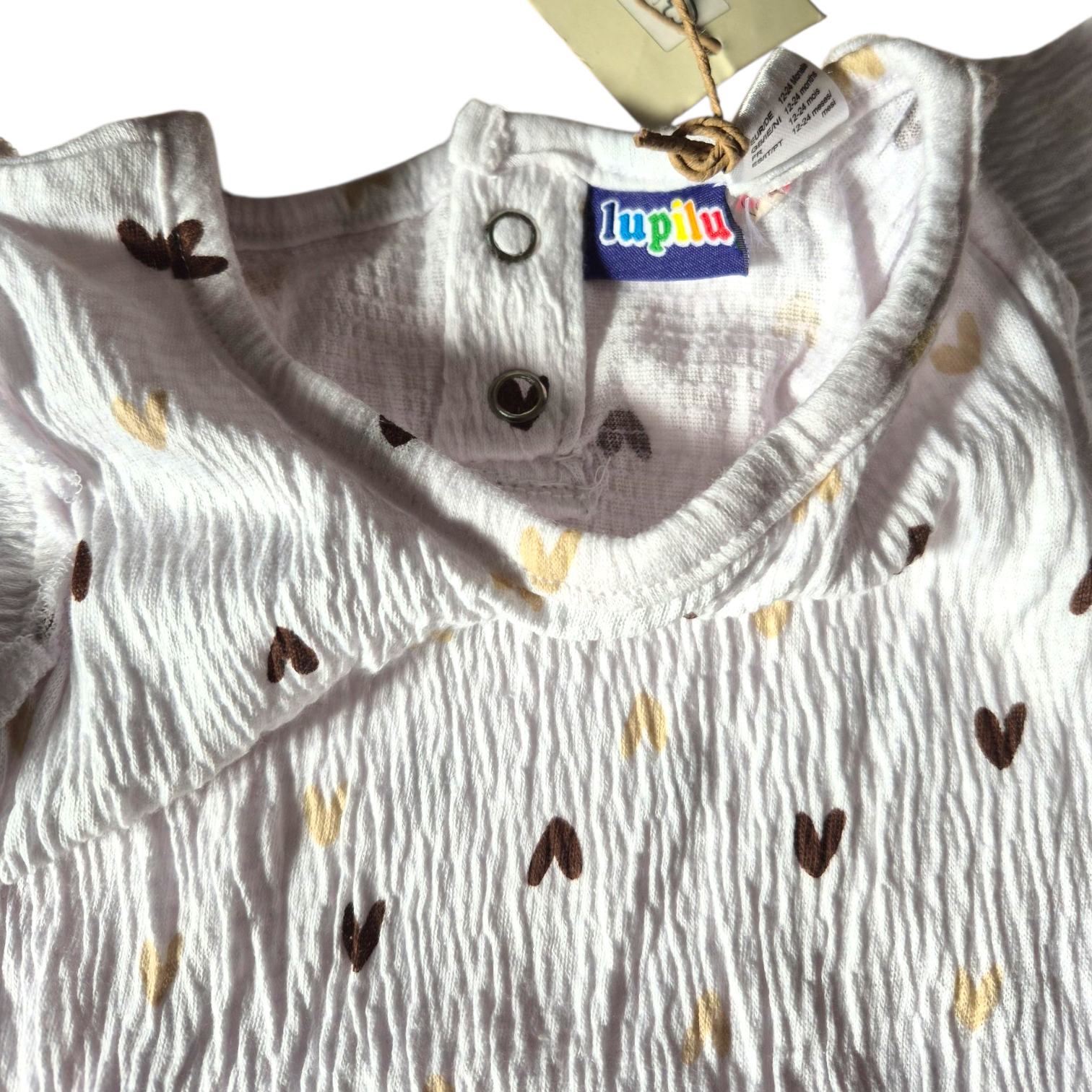 بادی نوزادی برند لوپیلو طرح قلبی کد 2205666