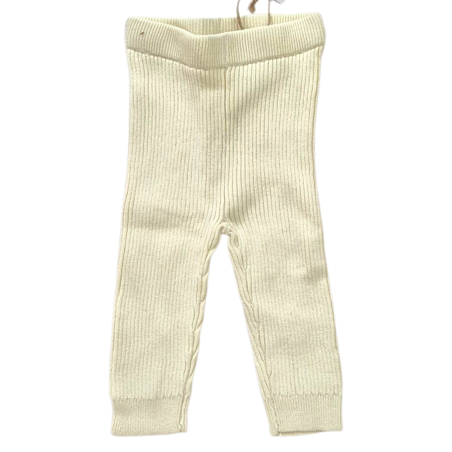 شلوار بافت نوزادی لوپیلو کرمی کد 2205674