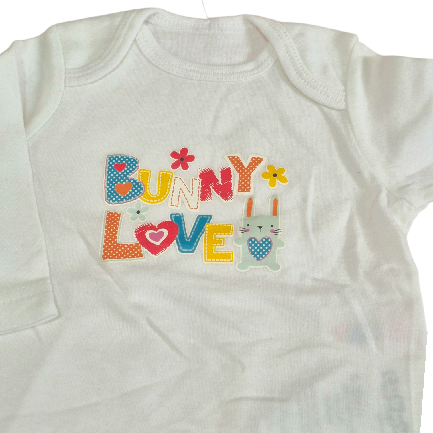 پک ۲ عددی بلوز استین بلند نوزادی وارداتی کد 2205673