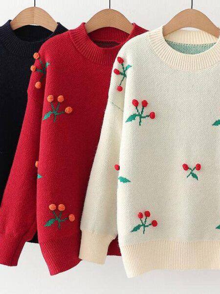 بافت آلبالویی زنانه کد 418885