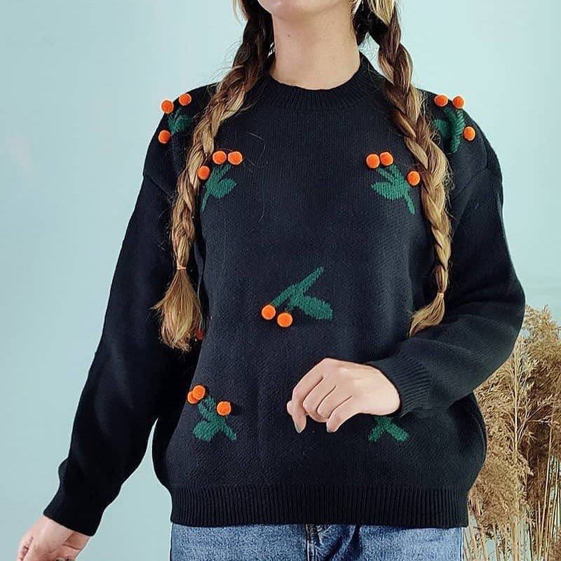 بافت آلبالویی زنانه کد 418885