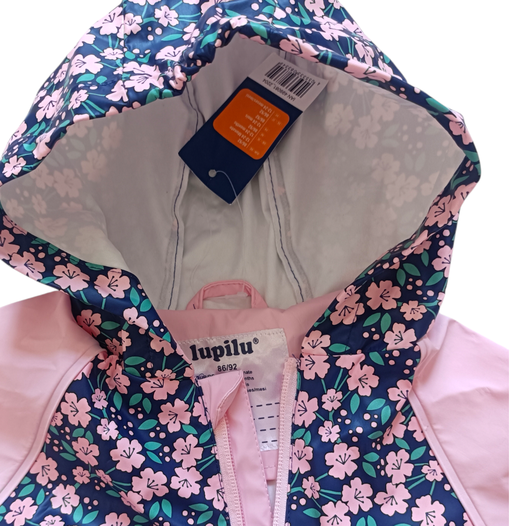 سرهمی بارانی کودک برند لو‍‍‍پیلو طرح گلدار کد 2205677