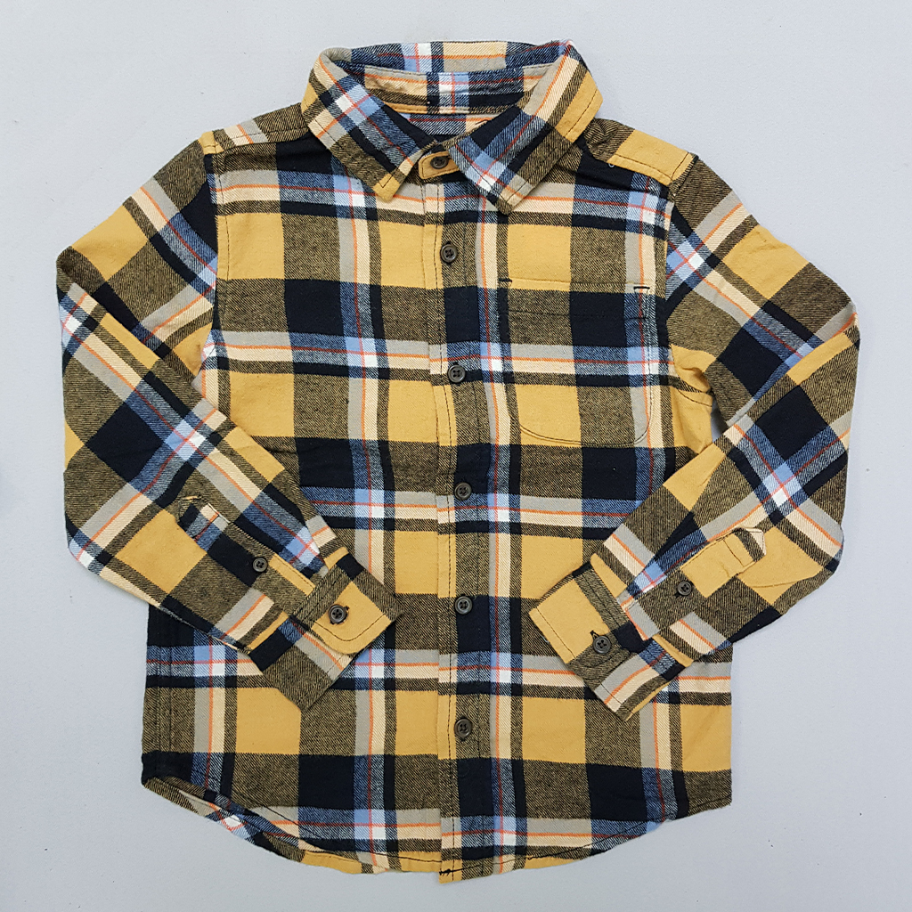 پیراهن پسرانه 30054 سایز 4 تا 14 سال کد 3 مارک Cat&Jack