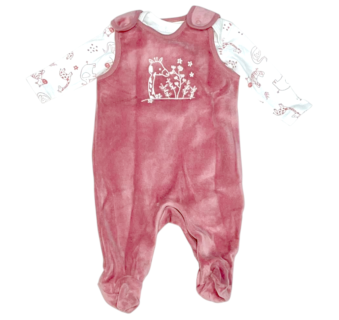 ست 2 تکه زیر دکمه و بیلر نوزادی برند لوپیلو کد 2205684