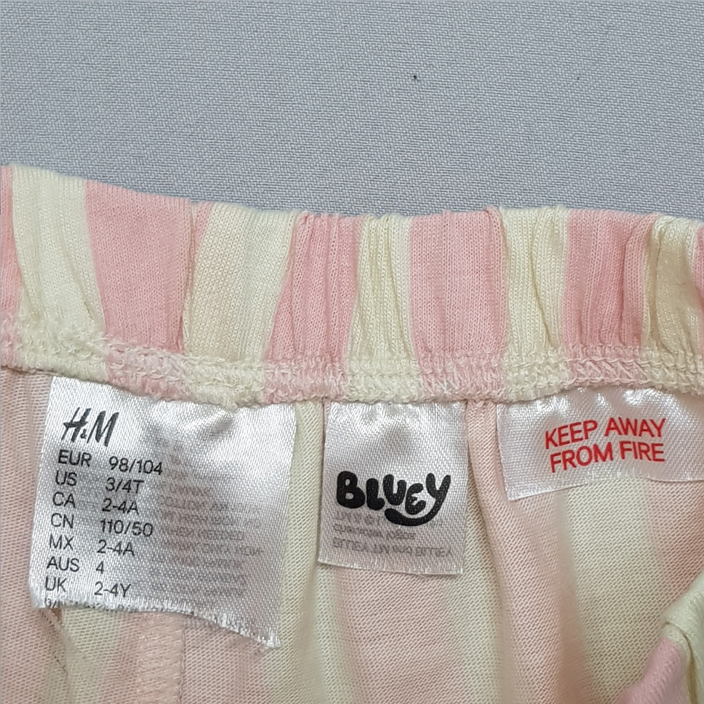 ست دخترانه 29600 سایز 1.5 تا 10 سال کد 2 مارک H&M