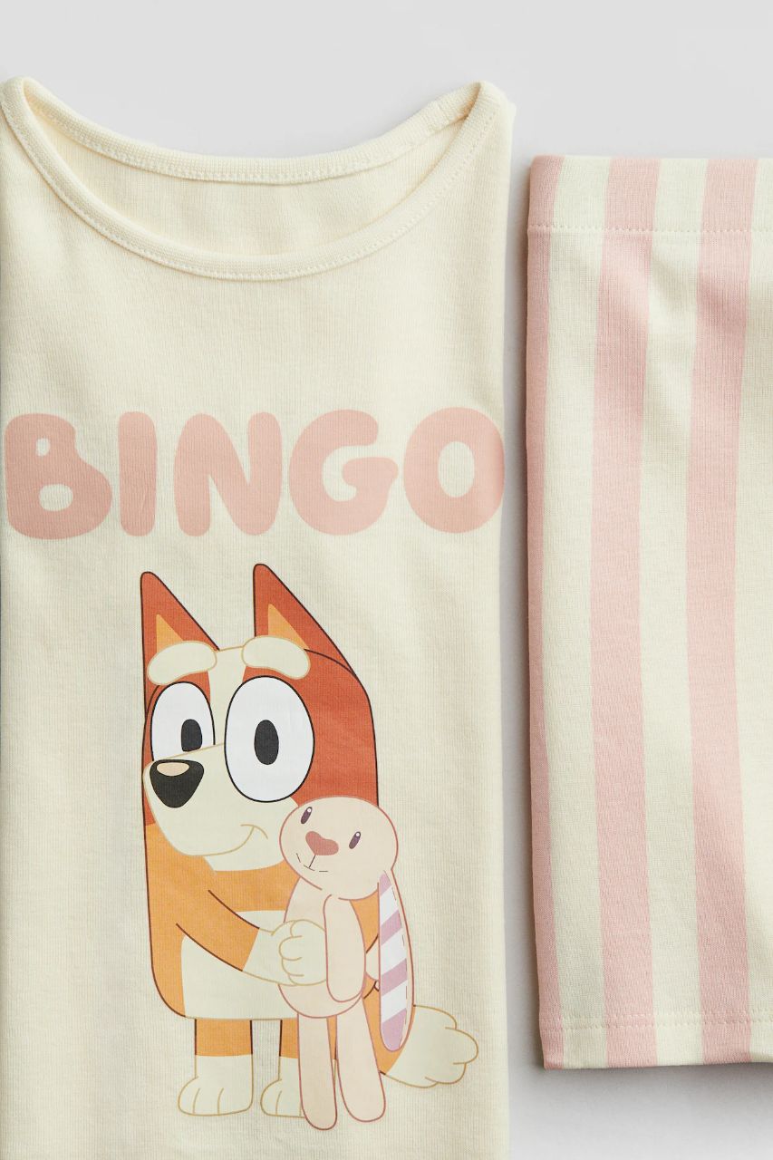 ست دخترانه 29600 سایز 1.5 تا 10 سال کد 2 مارک H&M