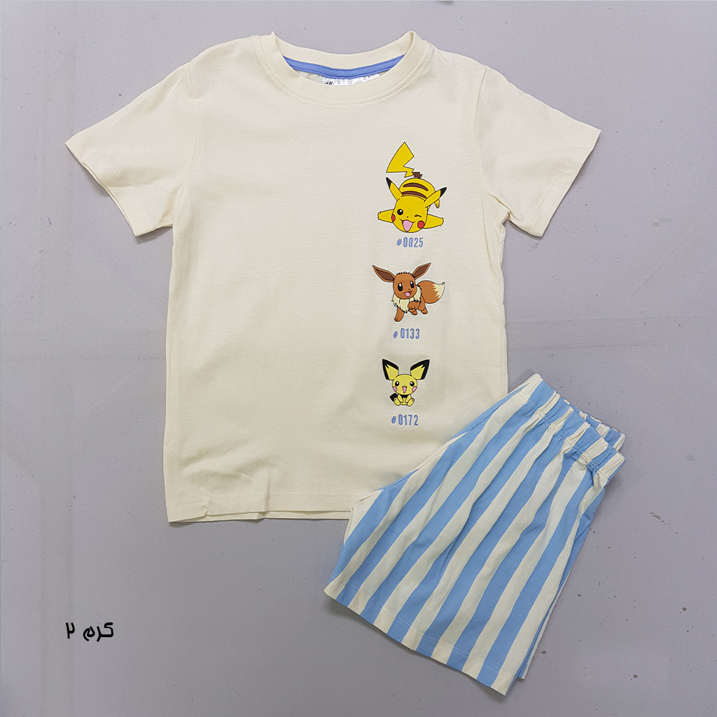 ست پسرانه 29600 سایز 1.5 تا 10 سال کد 1 مارک H&M