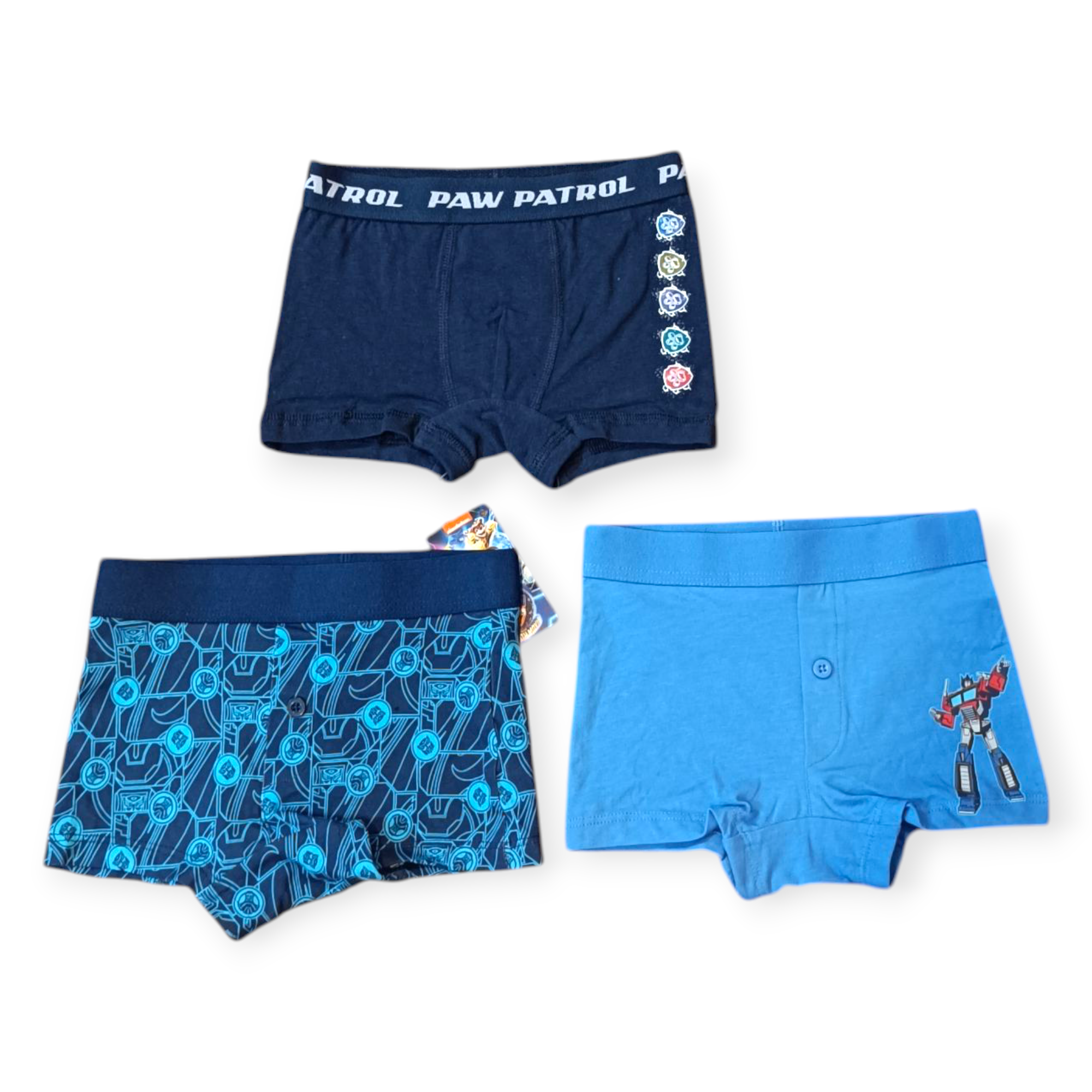 پک ۲ عددی شورت پادار پسرانه برند اروپایی کد 2205691