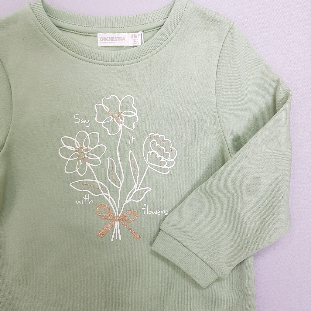 پلیور دخترانه 30261 سایز 3 تا 12 سال مارک Orchestra