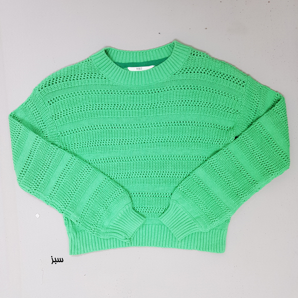 بافت دخترانه 30274 سایز 6 تا 16 سال مارک M&S
