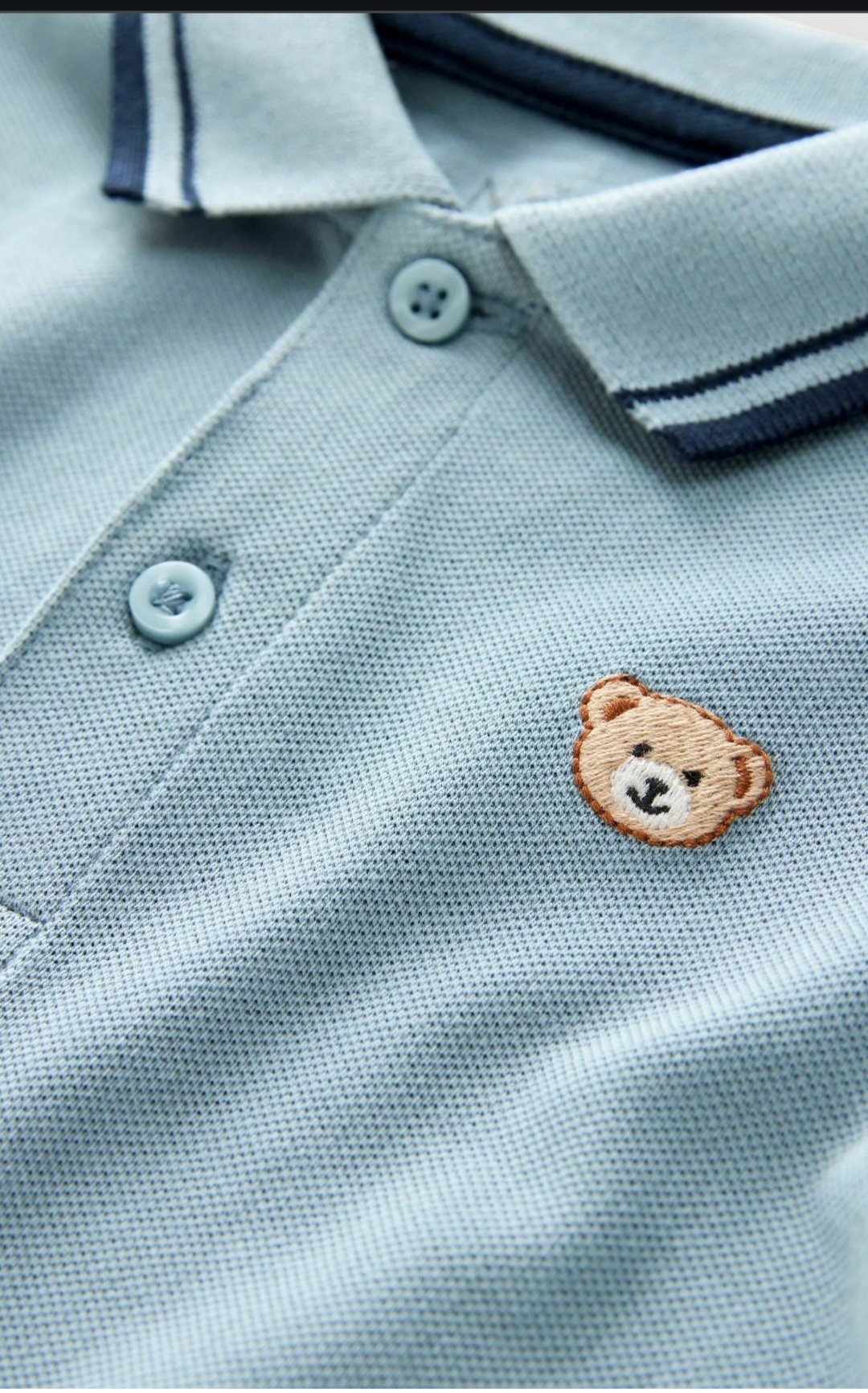 بلوز یقه دار پسرانه 30361 سایز 12 ماه تا 7 سال مارک Next