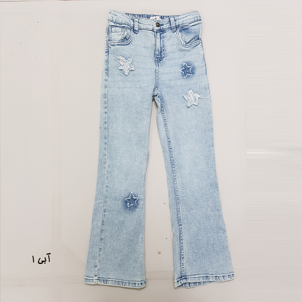 شلوار جینز دخترانه 30234 سایز 10 تا 16 سال مارک Melt