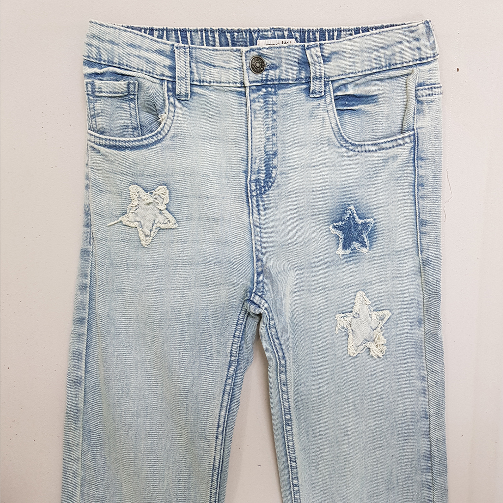 شلوار جینز دخترانه 30234 سایز 10 تا 16 سال مارک Melt