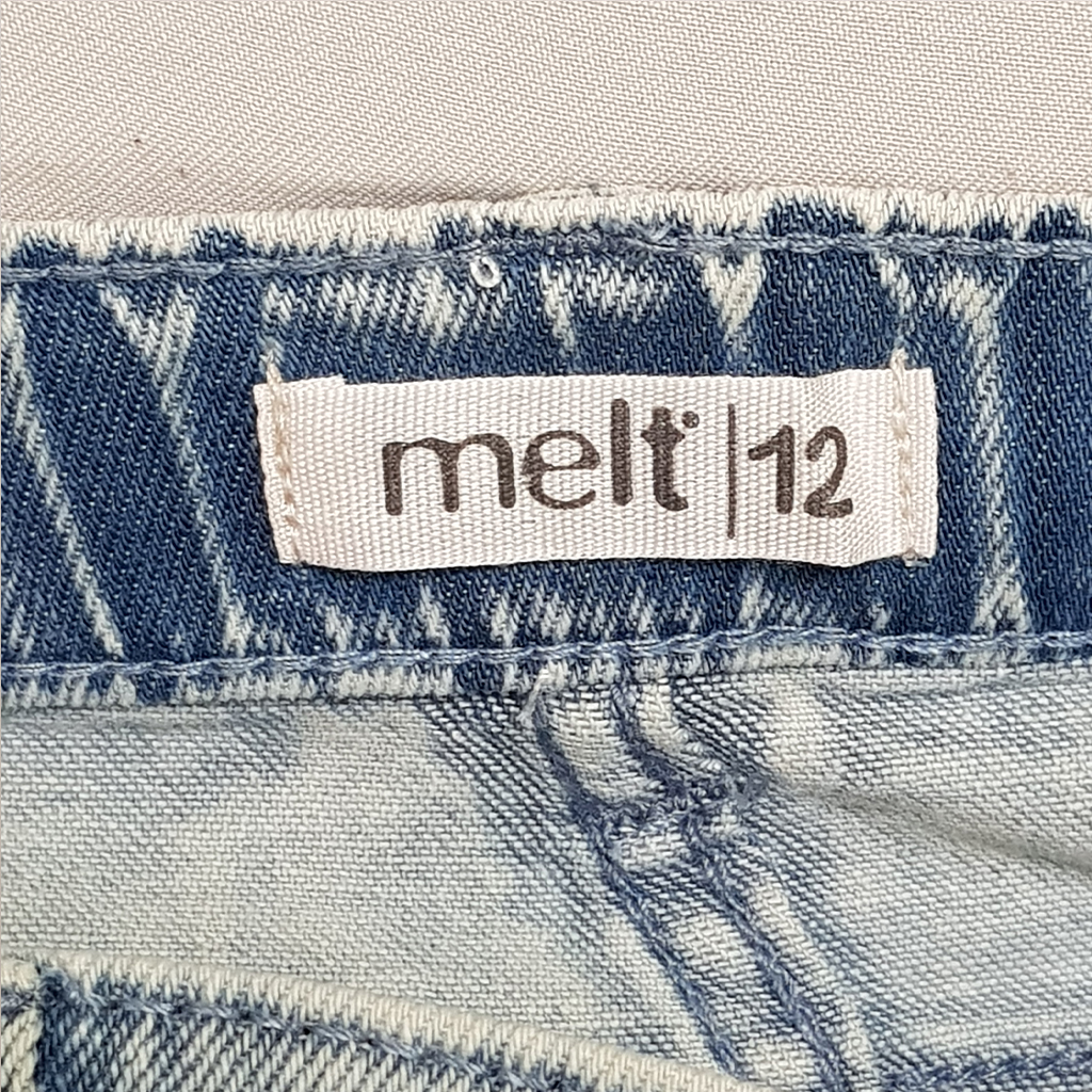 شلوار جینز دخترانه 30234 سایز 10 تا 16 سال مارک Melt