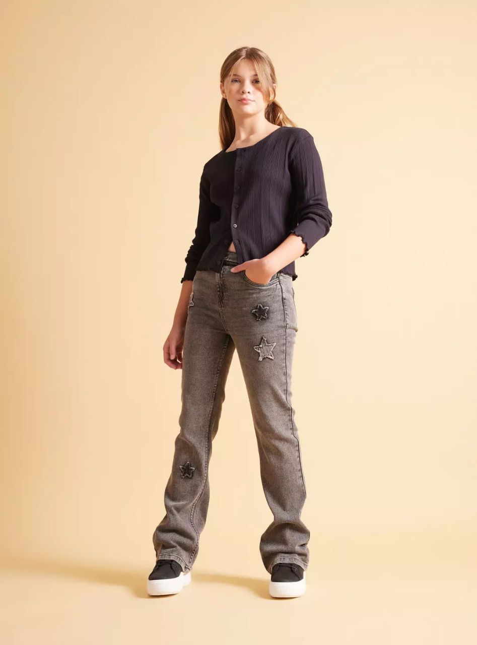 شلوار جینز دخترانه 30234 سایز 10 تا 16 سال مارک Melt