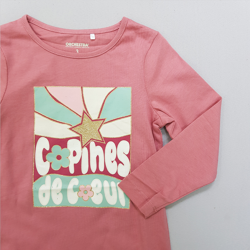 بلوز دخترانه 30350 سایز 3 تا 12 سال مارک Orchestra