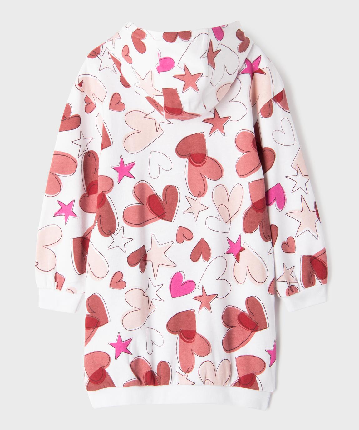 هودی دخترانه 30235 سایز 4 تا 12 سال مارک GEMO