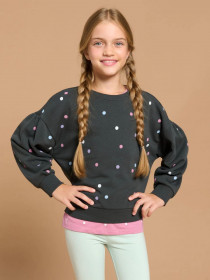 پلیور دخترانه 30298 سایز 3 تا 10 سال مارک SINSAY