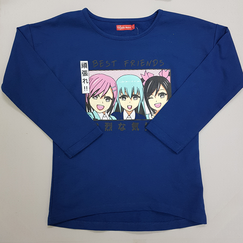 بلوز دخترانه 30277 سایز 5 تا 14 سال مارک Tissaia