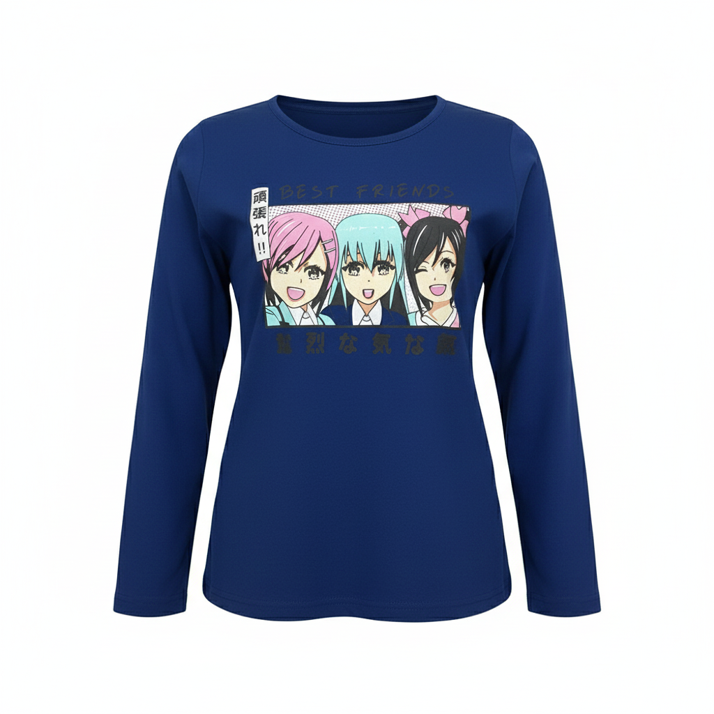 بلوز دخترانه 30277 سایز 5 تا 14 سال مارک Tissaia