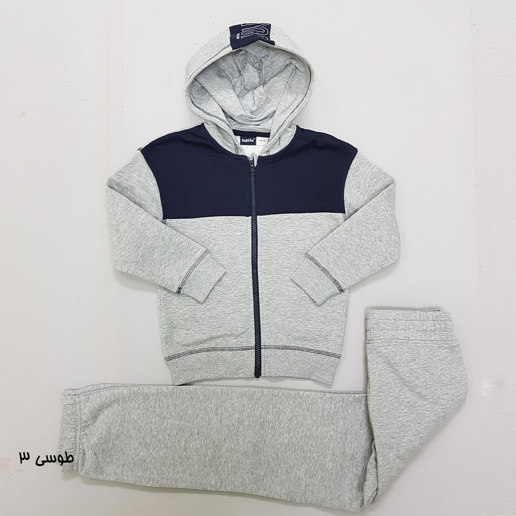 ست سویشرت شلوار پسرانه 30295 سایز 3 تا 14 سال مارک Lupilu
