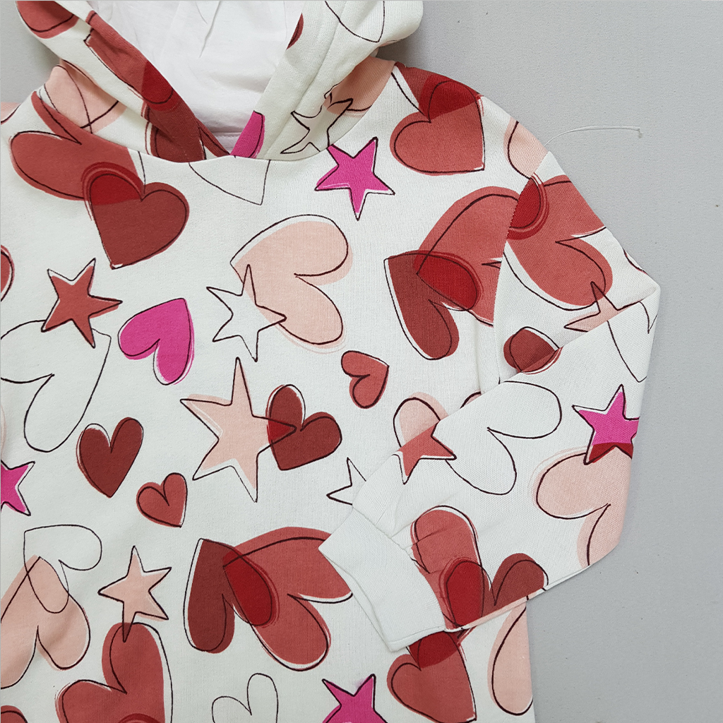 هودی دخترانه 30235 سایز 4 تا 12 سال مارک GEMO   *