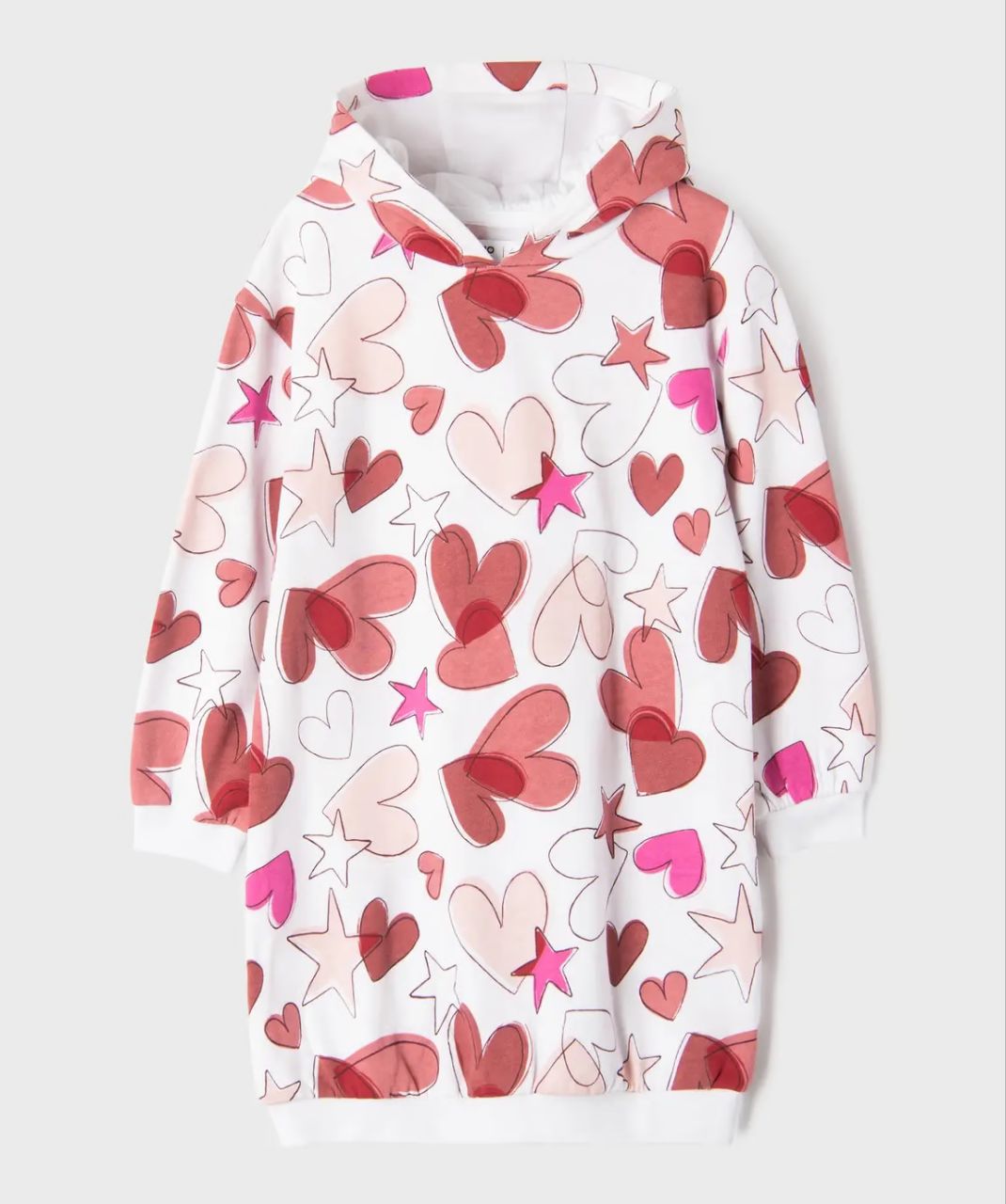 هودی دخترانه 30235 سایز 4 تا 12 سال مارک GEMO   *