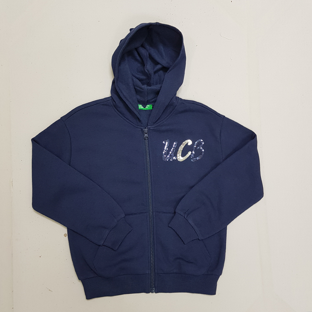 سویشرت دخترانه 30250 سایز 6 تا 14 سال کد 3 مارک United Colors Of Benetton