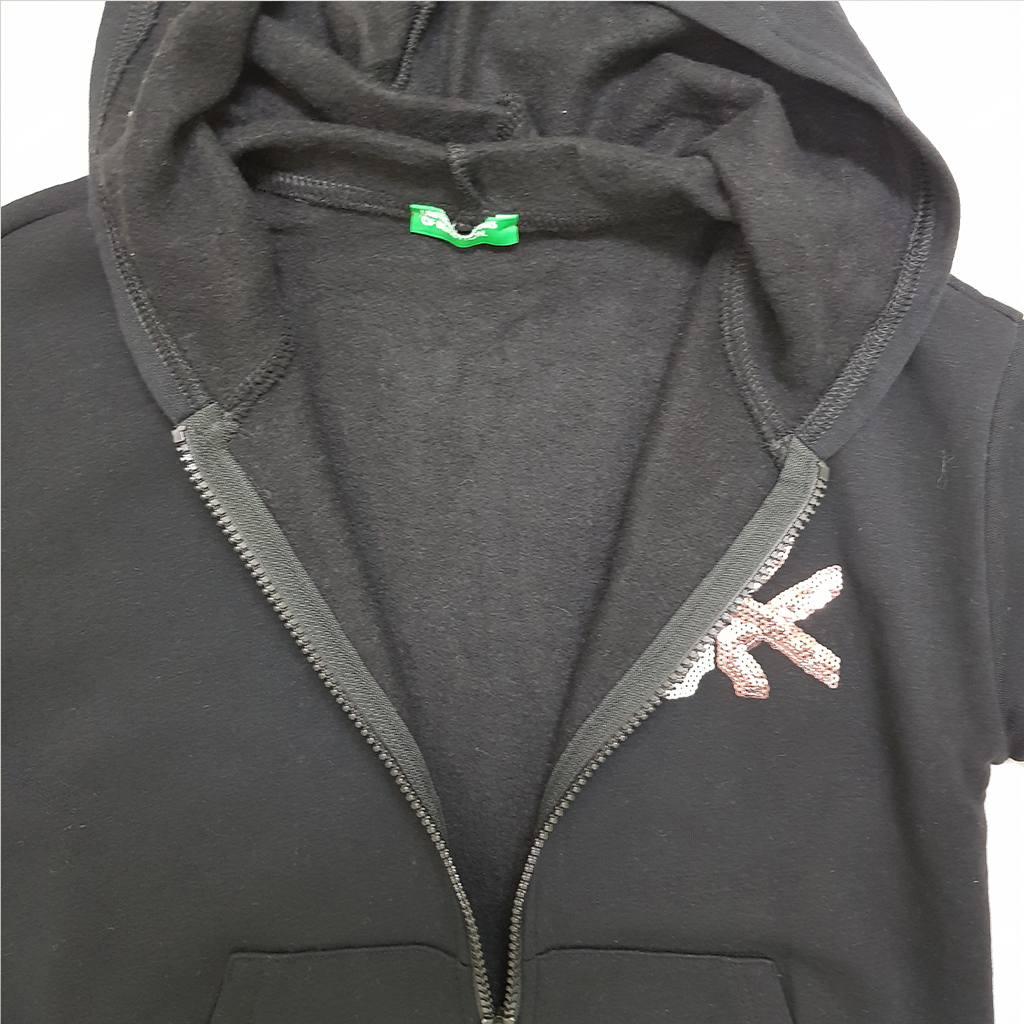 سویشرت دخترانه 30250 سایز 6 تا 14 سال کد 2 مارک United Colors Of Benetton   *