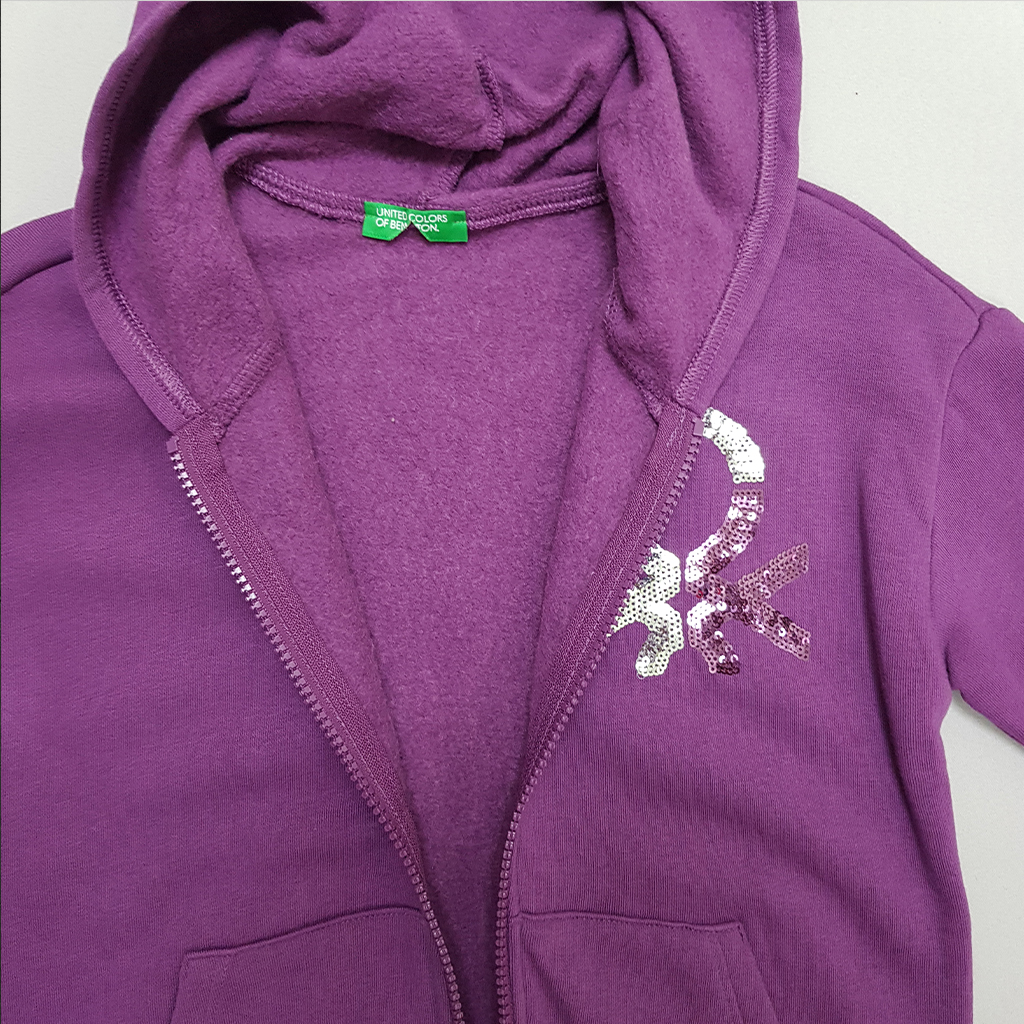 سویشرت دخترانه 30250 سایز 6 تا 14 سال کد 2 مارک United Colors Of Benetton   *