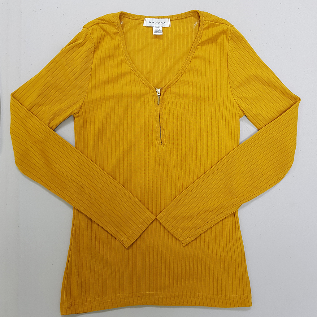 بافت نیم زیپ زنانه 30363 کد 1 مارک MAJORA