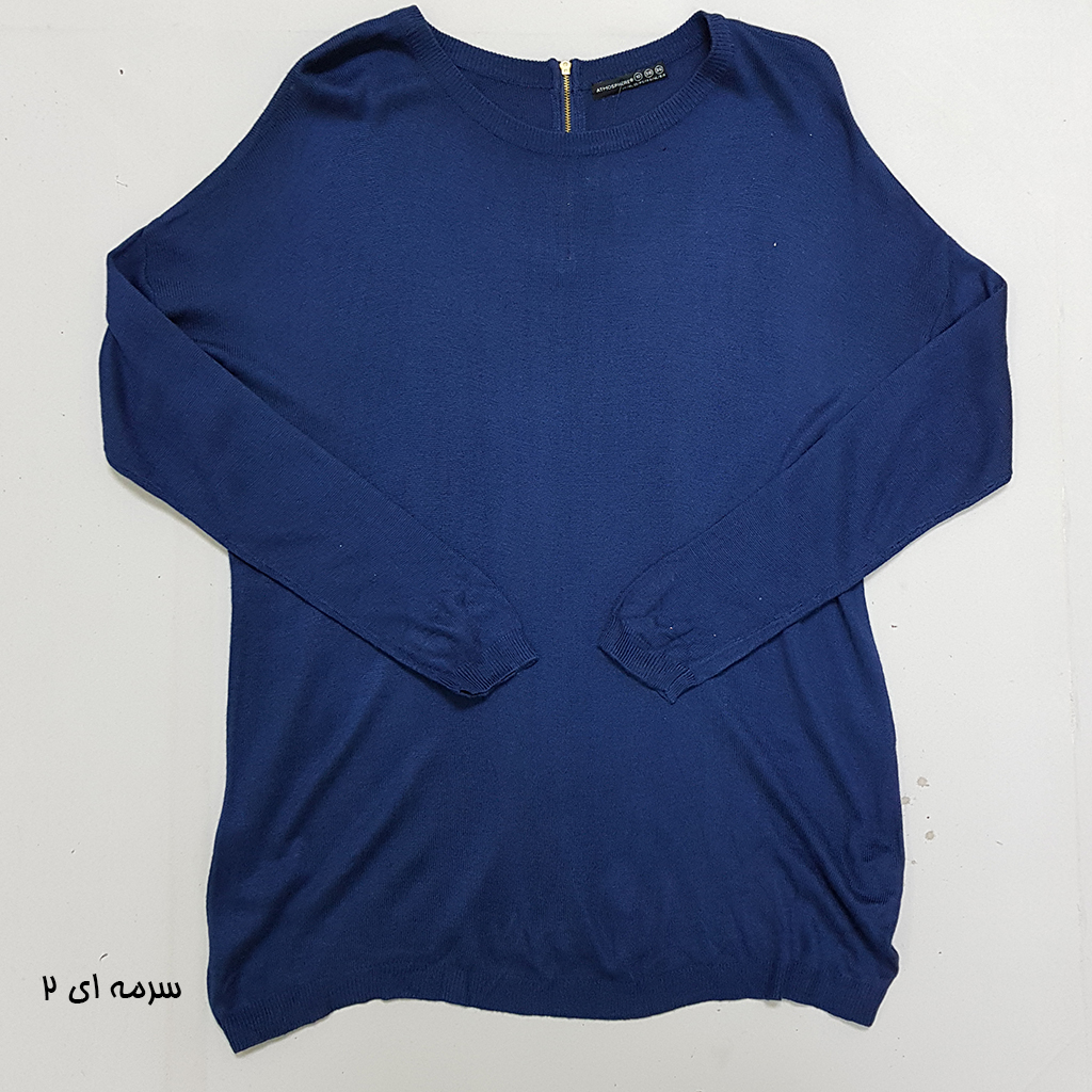 بافت نیم زیپ زنانه 30363 کد 2