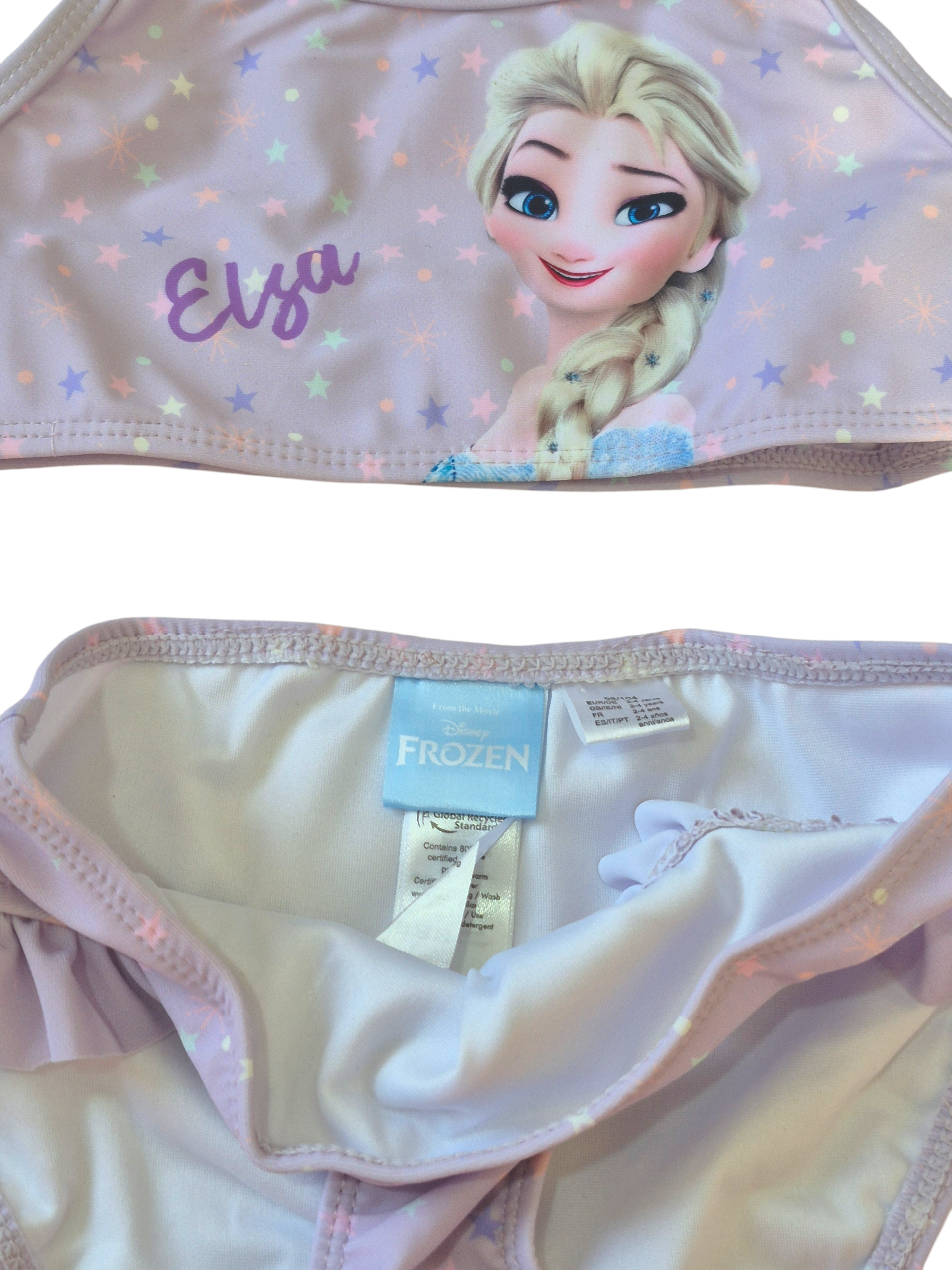 مایو دو تکه دخترانه برند اروپایی کد 2205705