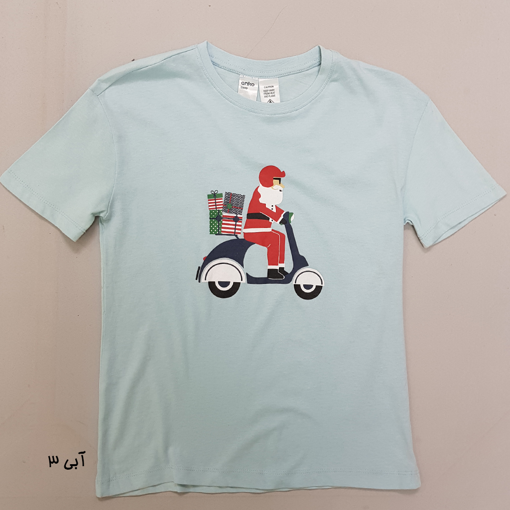 تی شرت پسرانه 35482 سایز 7 تا 12 سال کد 1 مارک anko