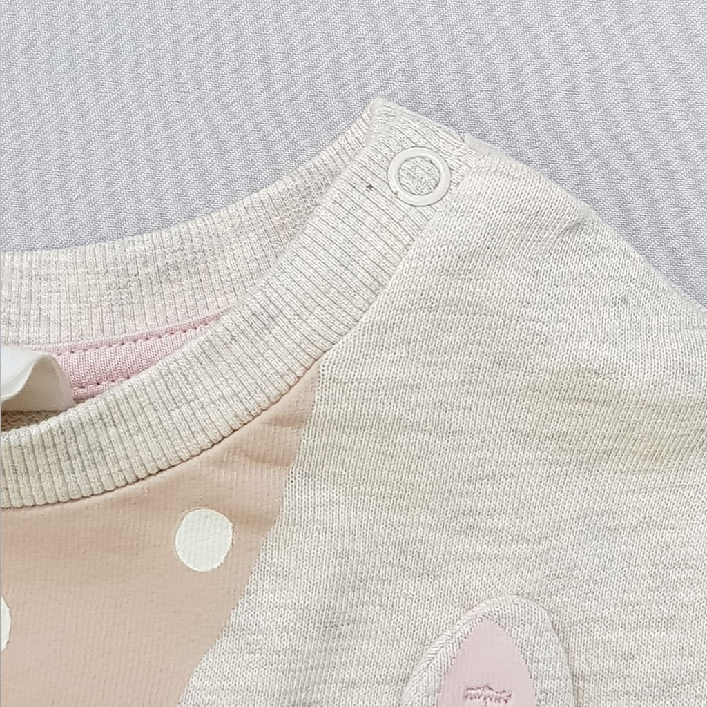 پلیور دخترانه 28460 سایز 4 ماه تا 4 سال کد 8 مارک H&M