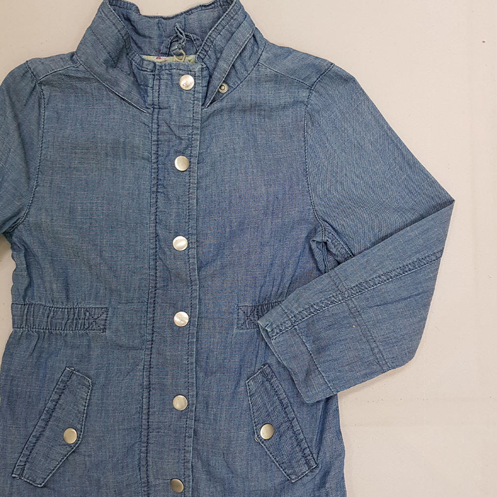 مانتو جینز دخترانه 33444 سایز 1.5 تا 10 سال مارک H&M