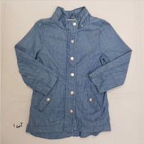 مانتو جینز دخترانه 33444 سایز 1.5 تا 10 سال مارک H&M