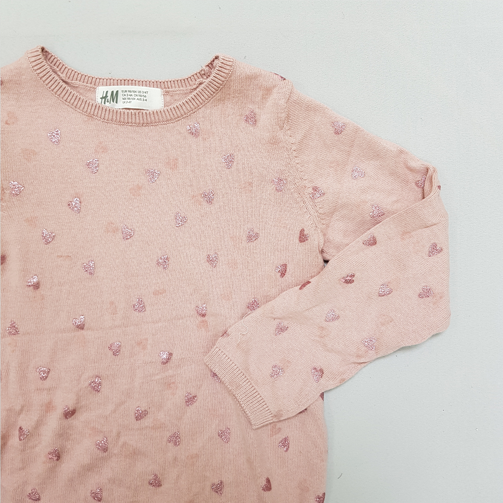 بافت دخترانه 28456 سایز 1.5 تا 10 سال کد 7 مارک H&M