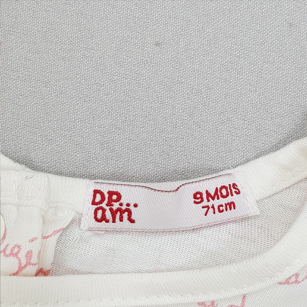 بلوز دخترانه 28460 سایز 3 تا 24 ماه کد 11   *