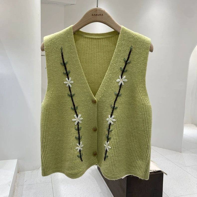 جلیقه بافت زنانه کد 419223