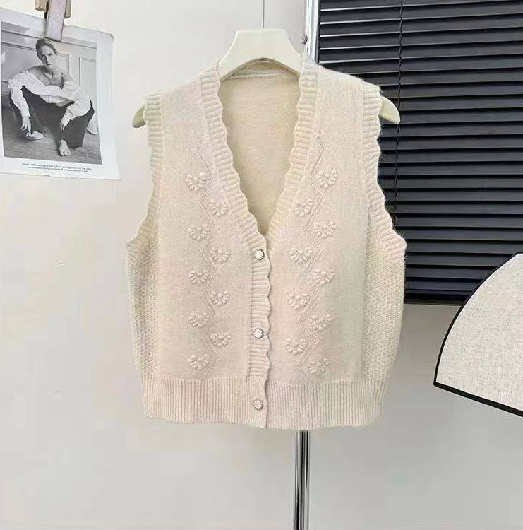 جلیقه بافت زنانه کد 419224