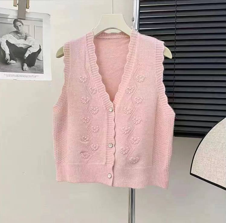 جلیقه بافت زنانه کد 419224