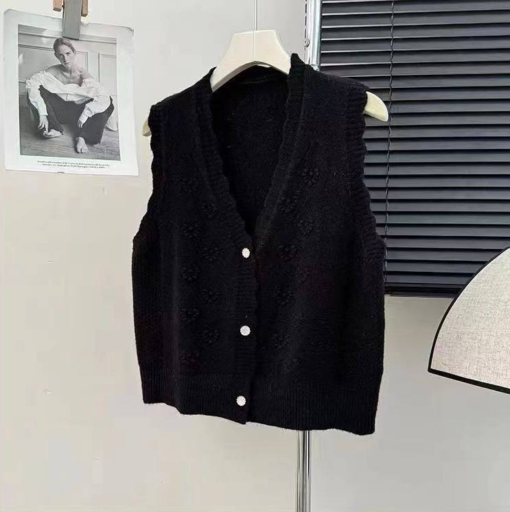 جلیقه بافت زنانه کد 419224