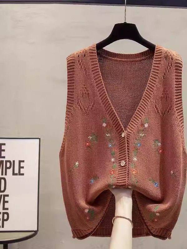 جلیقه بافت زنانه کد 419225