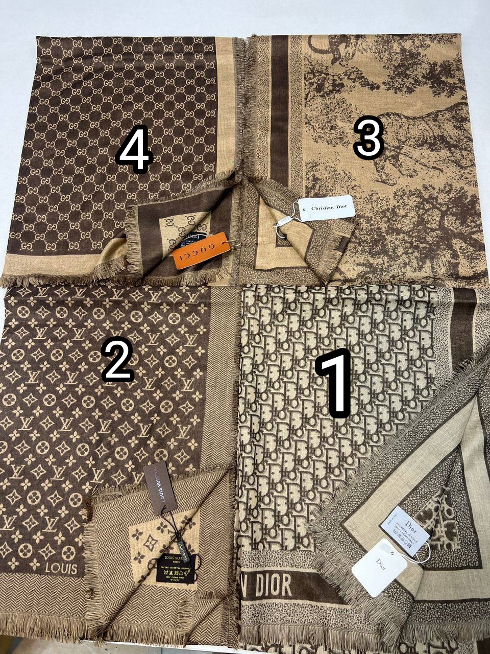 شال موهر کشمیر مارک پک میکس زنانه کد 419247