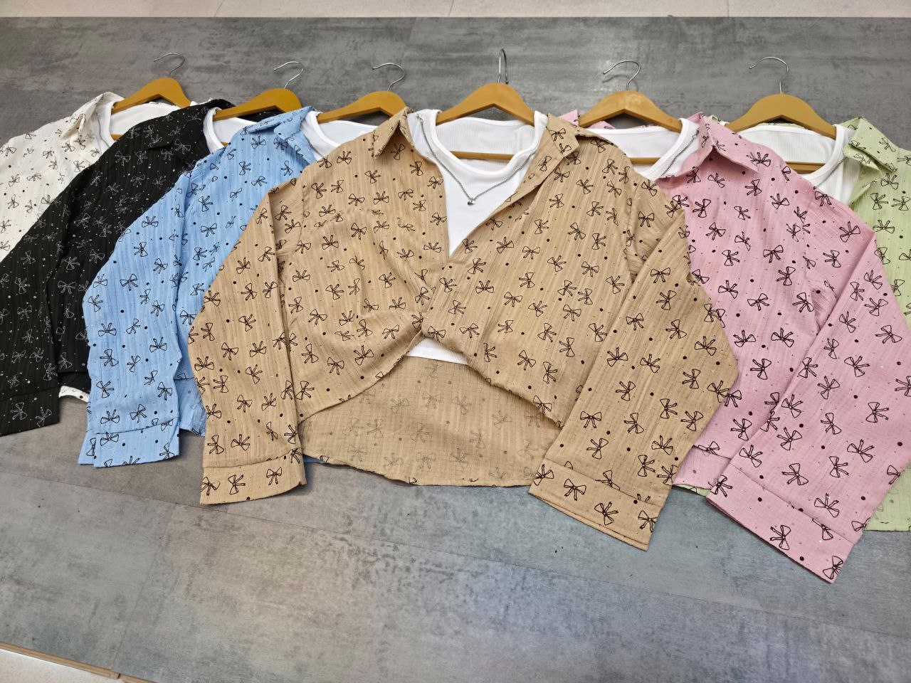 شومیز دو تیکه مجلسی زنانه کد 419254