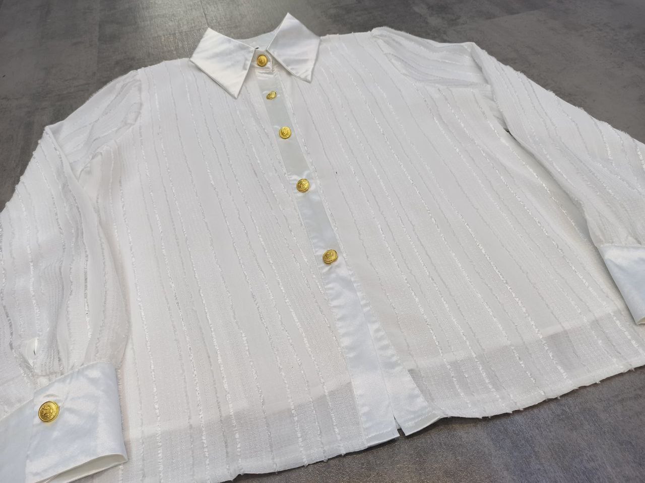 شومیز نخی حریر زنانه کد 419263