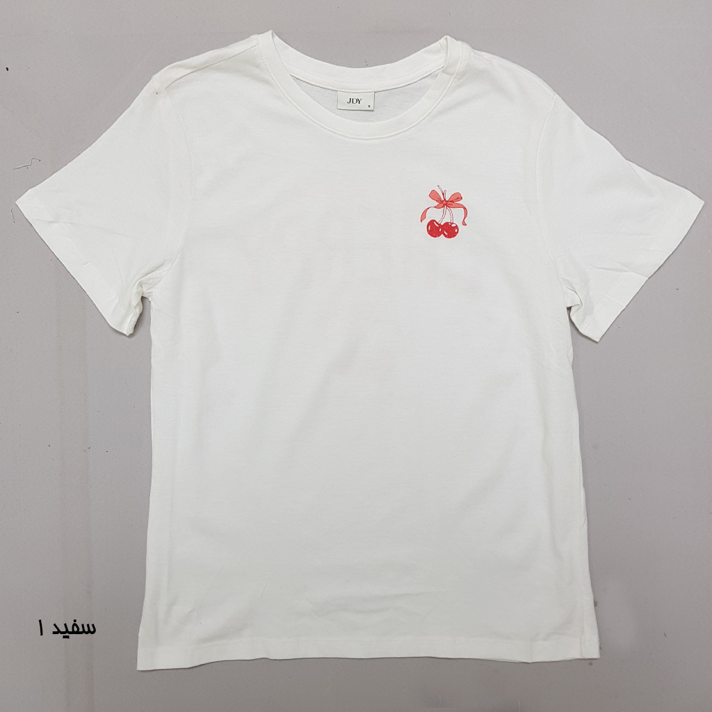 تی شرت زنانه 30398 کد 1 مارک JDY