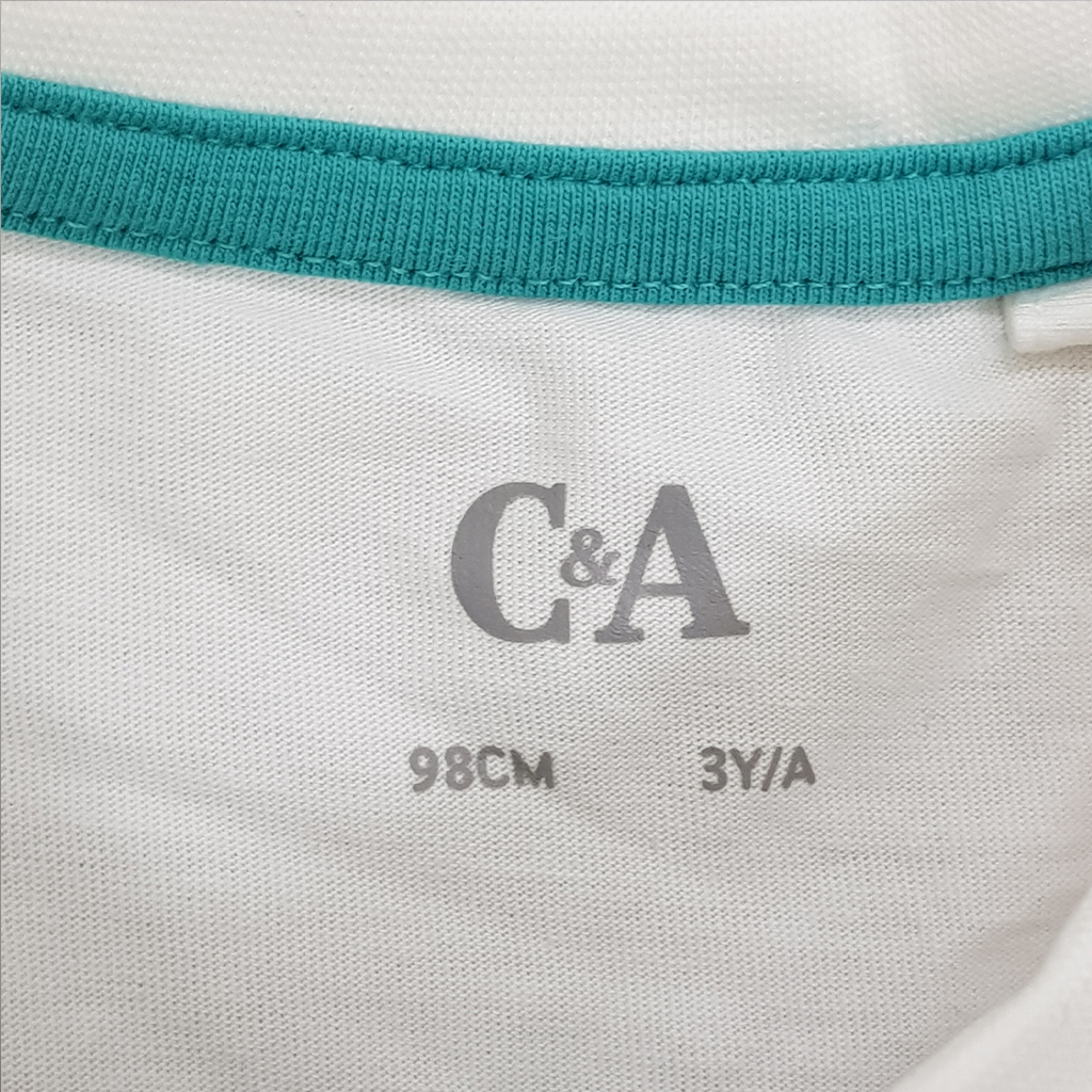 تی شرت حلقه ای 30500 سایز 2 تا 10 سال مارک C&A